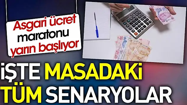 İşte Olası Senaryolar: Asgari Ücret Bu Hafta Belirlenecek!