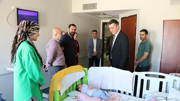 Kurtalan Kaymakamından İlçe Devlet Hastanesine Ziyaret