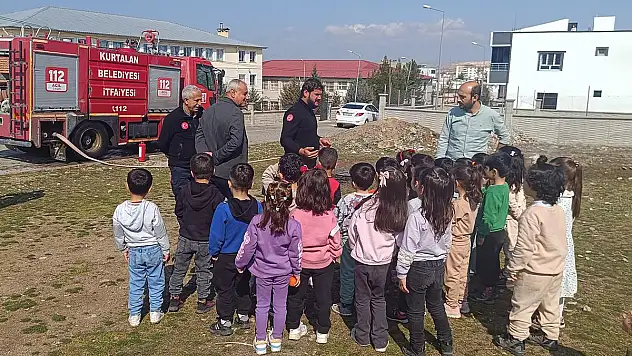 Kurtalan'da Yangın Tatbikatı
