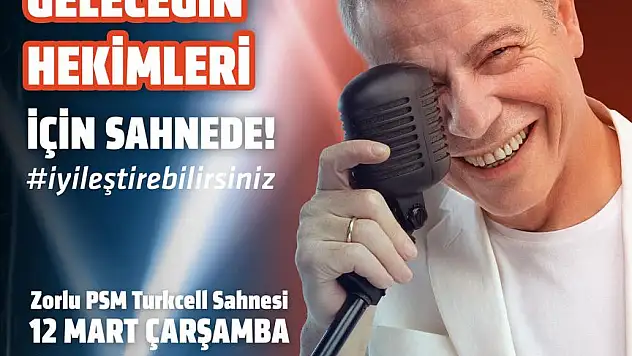 Levent Yüksel Geleceğin Hekimleri İçin Sahne Alıyor
