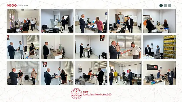 MEB Müdürü Sadoğlu, Kurum Personelleri İle Tanıştı