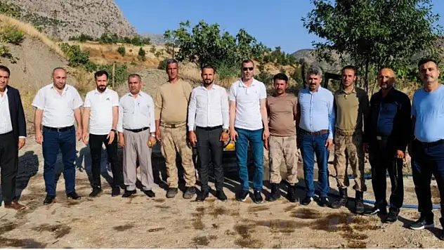 MHP İl Başkanı Tükenmez, Korucularla Bayramlaştı