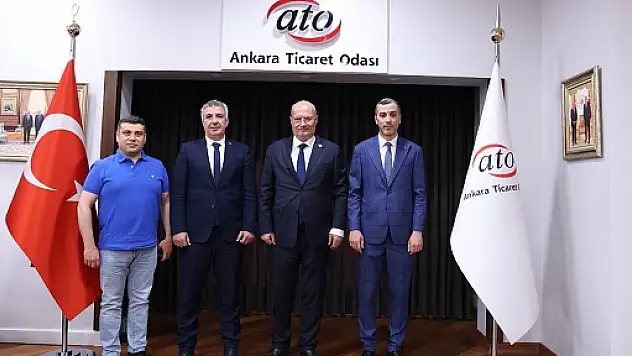 MHP Siirt İl Başkanı Tükenmez'den ATO Başkanı Baran'a Ziyaret