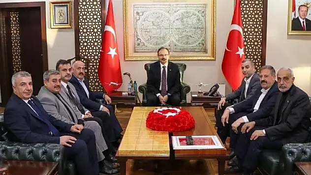 MHP Siirt İl Başkanı Tükenmez'den Vali Kızılkaya'ya Ziyaret
