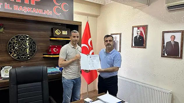 MHP Siirt Merkez İlçe Başkanlığına Atama Yapıldı