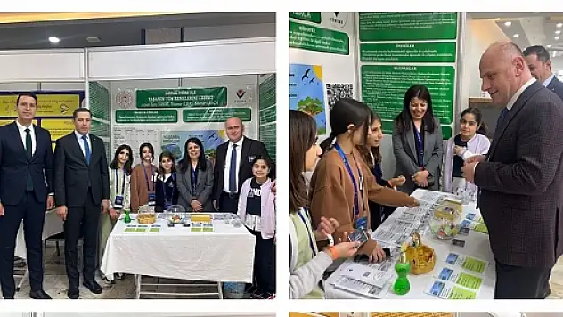 Milli Eğitim Müdürü Sadoğlu'dan TÜBİTAK 2204-B Bölge Sergisine Ziyaret
