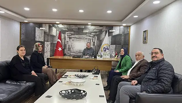 Nüfus ve Vatandaşlık ile Meteoroloji İl Müdürlerinden Siirt TSO'na Nezaket Ziyareti