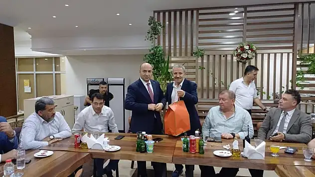 Öktüren'den Diyarbakır Vali Yardımcısı Abdullah Çiftçi'ye Veda Yemeği