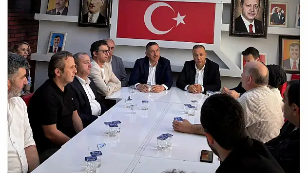 Osman Ören Sinop'taki Teşkilat Ziyaretlerini Tamamladı