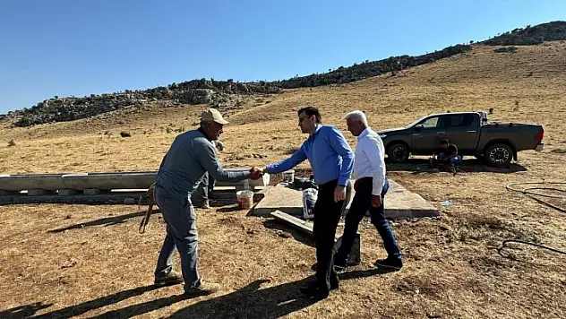 Pervari İlçemizde Hayvan Sulama Sistemi Çalışmaları