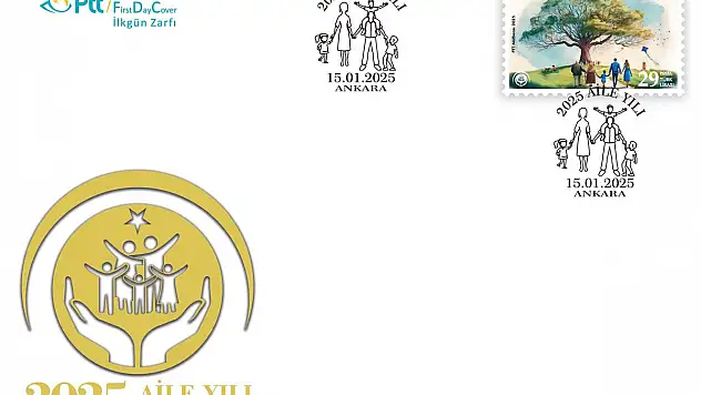 PTT'den '2025 Aile Yılı' Konulu Anma Pulu ve İlkgün Zarfı