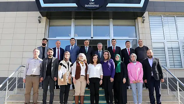 Rektör Prof.Dr.Şındak, Kalite Kurul Üyelerini Makamında Ağırladı