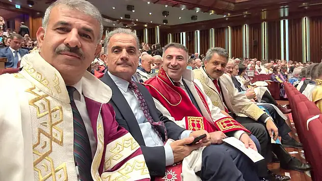 Rektör Şındak, Yükseköğretim Kurulu Akademik Yılı Açılış Töreni'ne Katıldı