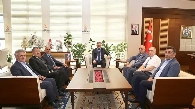 SGK İl Müdüründen Rektör Şındak'a Ziyaret