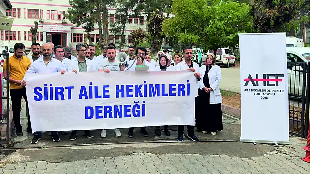 Siirt Aile Hekimleri Derneği Basın Açıklaması