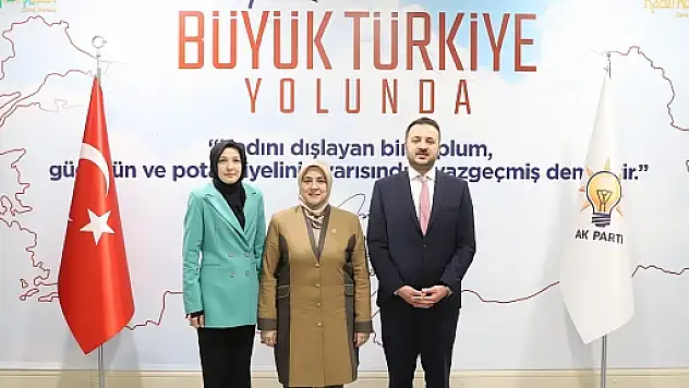 Siirt AK Parti İl Teşkilatından Genel Merkez Kadın Kolları Başkanı Ercan'a Ziyaret