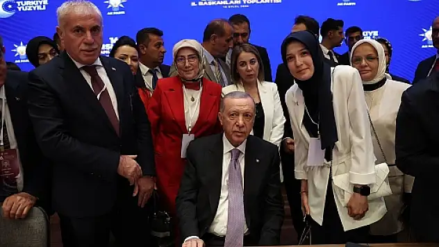 Siirt AK Parti Kadın Kolları Başkanı Av.Betül Tuğba Mavi, Cumhurbaşkanı Erdoğan'la Görüştü
