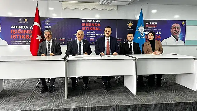 Siirt AK Parti'den 8. Büyük Olağan Kongre İle İlgili Basın Açıklaması