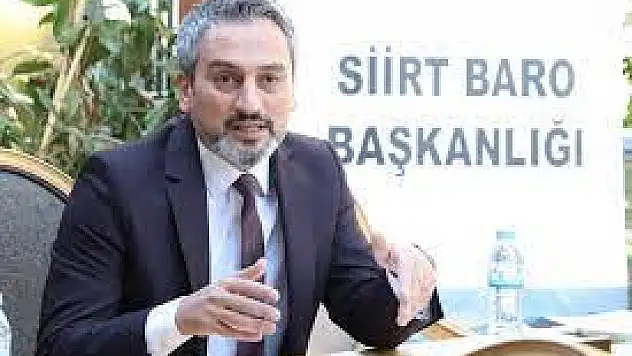 Siirt Baro Başkanından, TBMM Başkanı Kurtulmuş'a 'Can Atalay' Mektubu '
