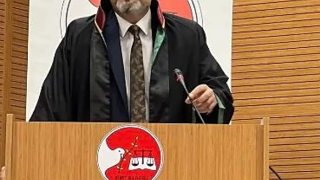 Siirt Barosu Başkanı Av. Muhammed Alptekin'in Kurban Bayramı Mesajı