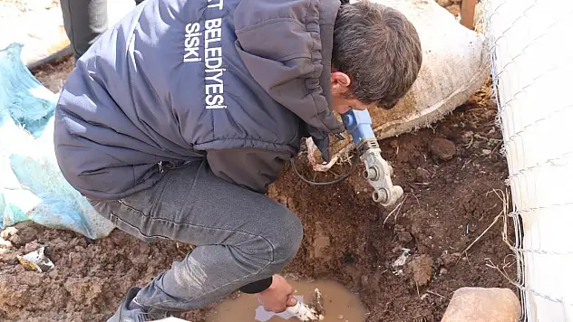 Siirt Belediyesi Kaçak Su Kullanımıyla İlgili Geniş Çaplı Çalışma Başlattı