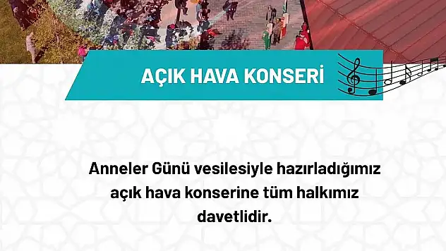Siirt Belediyesi'nden Anneler Günü'ne Özel Açık Hava Konseri!
