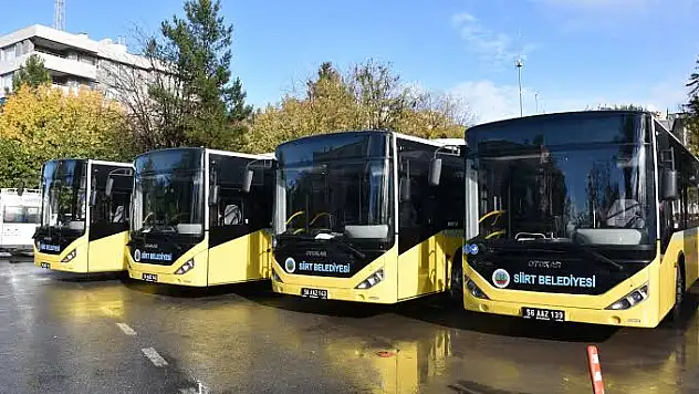 Siirt Belediyesi'nden Ramazan Bayramı'ndan Ücretsiz Ulaşım Hizmeti!