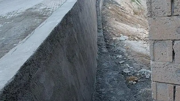 Siirt Belediyesinin İstinat Duvarları Çalışmaları
