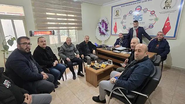 Siirt Büro Memur-Sen Kongresi Yapıldı