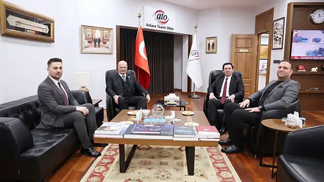 Siirt Cumhuriyet Başsavcısı Sarıca'dan ATO Başkanı Baran'a Ziyaret
