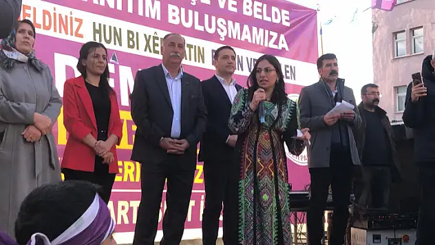 Siirt DEM Parti Adaylarını Karşıladı