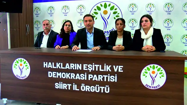 Siirt DEM Parti İl Yönetimi, Siirt Halkını Oy Kullanmaya Davet Etti