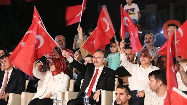 Siirt, Diyarbakır, Mardin, Batman, Şırnak, Elazığ ve Bingöl'de, '15 Temmuz Demokrasi ve Milli Birlik Günü' Etkinlikleri