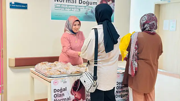 Siirt Eğitim ve Araştırma Hastanesi'nde Normal Doğum İçin Farkındalık Etkinliği