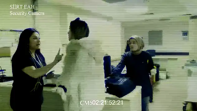 Siirt Eğitim ve Araştırma Hastanesi'nde 'Beyaz Kod Kalkanı' Tatbikatı (Videolu Haber)