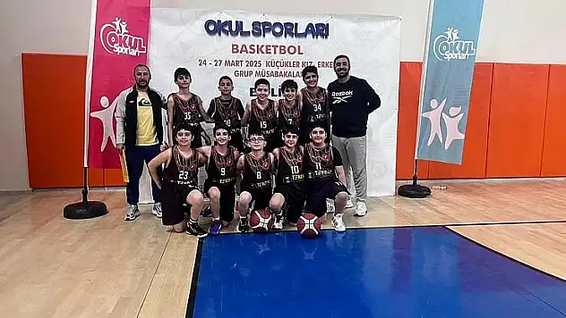 Siirt Fevzi Çakmak Ortaokulu, Küçükler Basketbol Turnuvası Şampiyonu Oldu