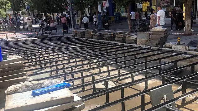 Siirt Güres Caddesinde Bakım ve Onarım Çalışması