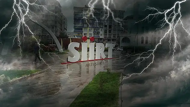 Siirt İçin Meteorolojik Uyarı