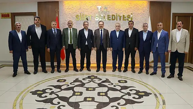 Siirt İl Genel Meclisi'nden Vali Kızılkaya'ya Ziyaret