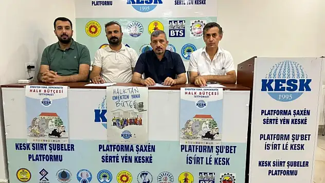 Siirt KESK Şubeler Platformu: TÜİK Enflasyon Verilerini Manipüle Ederek, Gerçek Enflasyonu Gizliyor