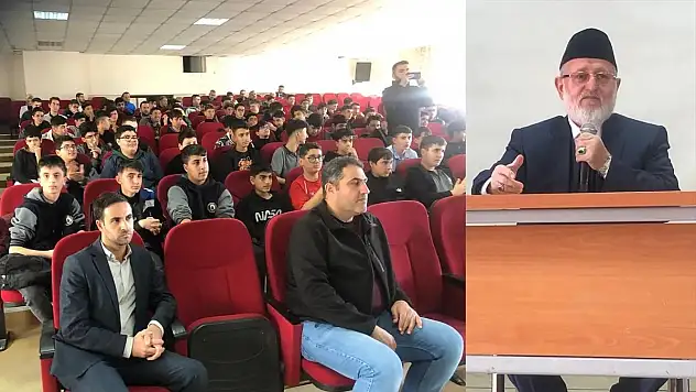 Siirt Kitap Fuarında Prof.Dr.Geylani'den İmam Hatip Öğrencilerine İlham Veren Söyleşi