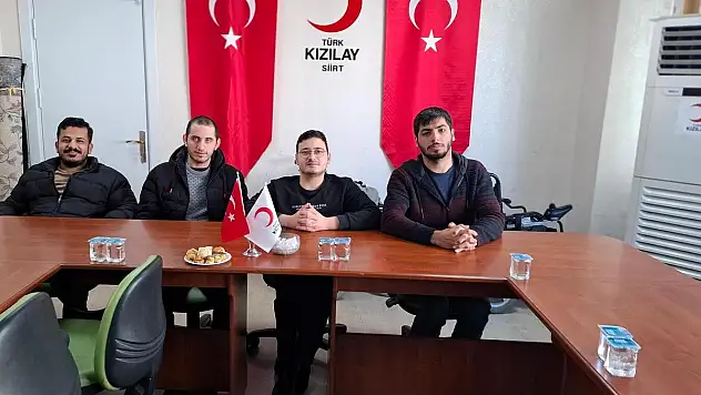Siirt Kızılay Yönetim Kurulu Toplantısı Yapıldı