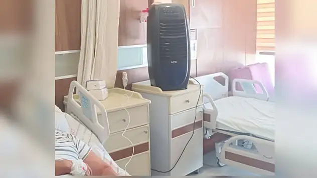 Siirt'te Hastanede Klima Sorunu Devam Ediyor!