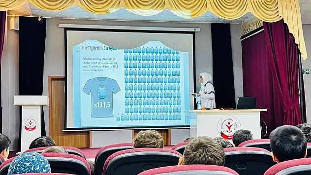 Siirt'te Öğrencilere Su Tasarrufu Eğitimi