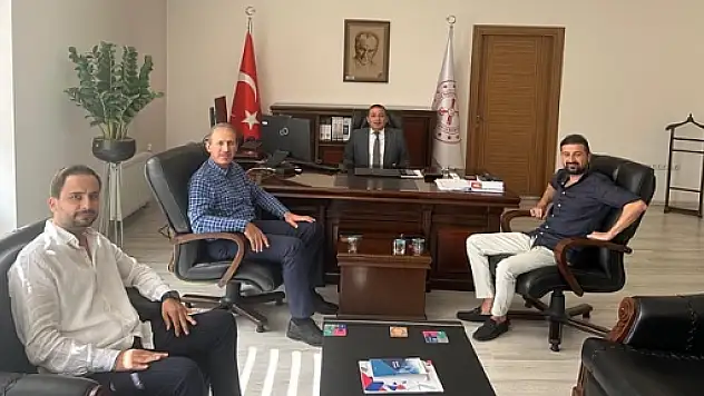 Siirt TSO Başkan Vekili Çalapkulu'dan Defterdar İpekçi'ye Hayırlı Olsun Ziyareti