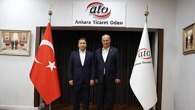 Siirt TSO Başkanı Güven Kuzu'dan ATO Başkanı Baran'a Ziyaret