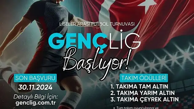 Siirt TÜGVA'dan Liseler Arası Futbol Turnuvası