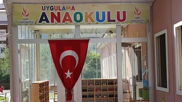 Siirt Üniversitesi Anaokulu Açılıyor