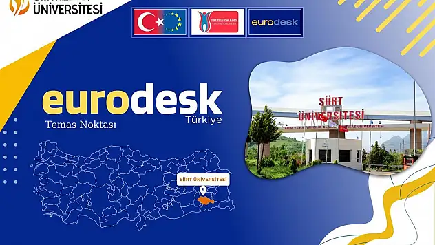 Siirt Üniversitesi EuroDesk Akreditasyonu ile Avrupa Temas Noktası Oldu