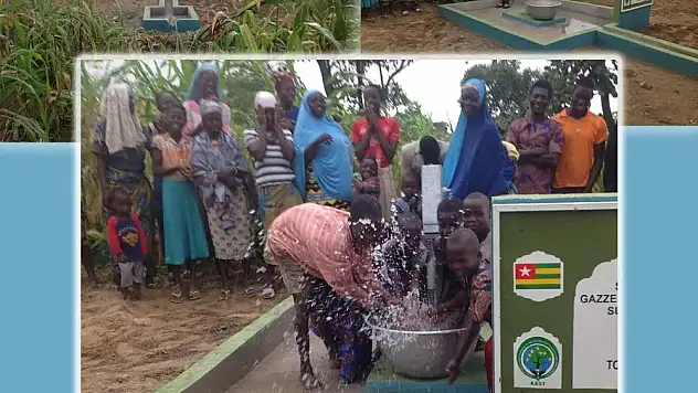 Siirt Üniversitesi Öğrencilerinden Togo'ya Hayat: Gazze Kardeşlik Su Kuyusu Açıldı
